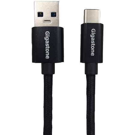 Gigastone Charge and Sync 3.9 ft. USB-C to USB 3.1 Cable GS-BC-6800B-R